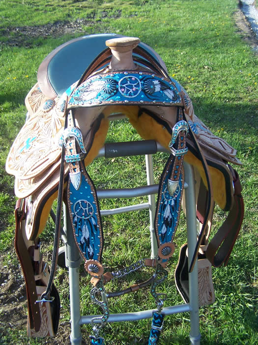 unique horse tack
